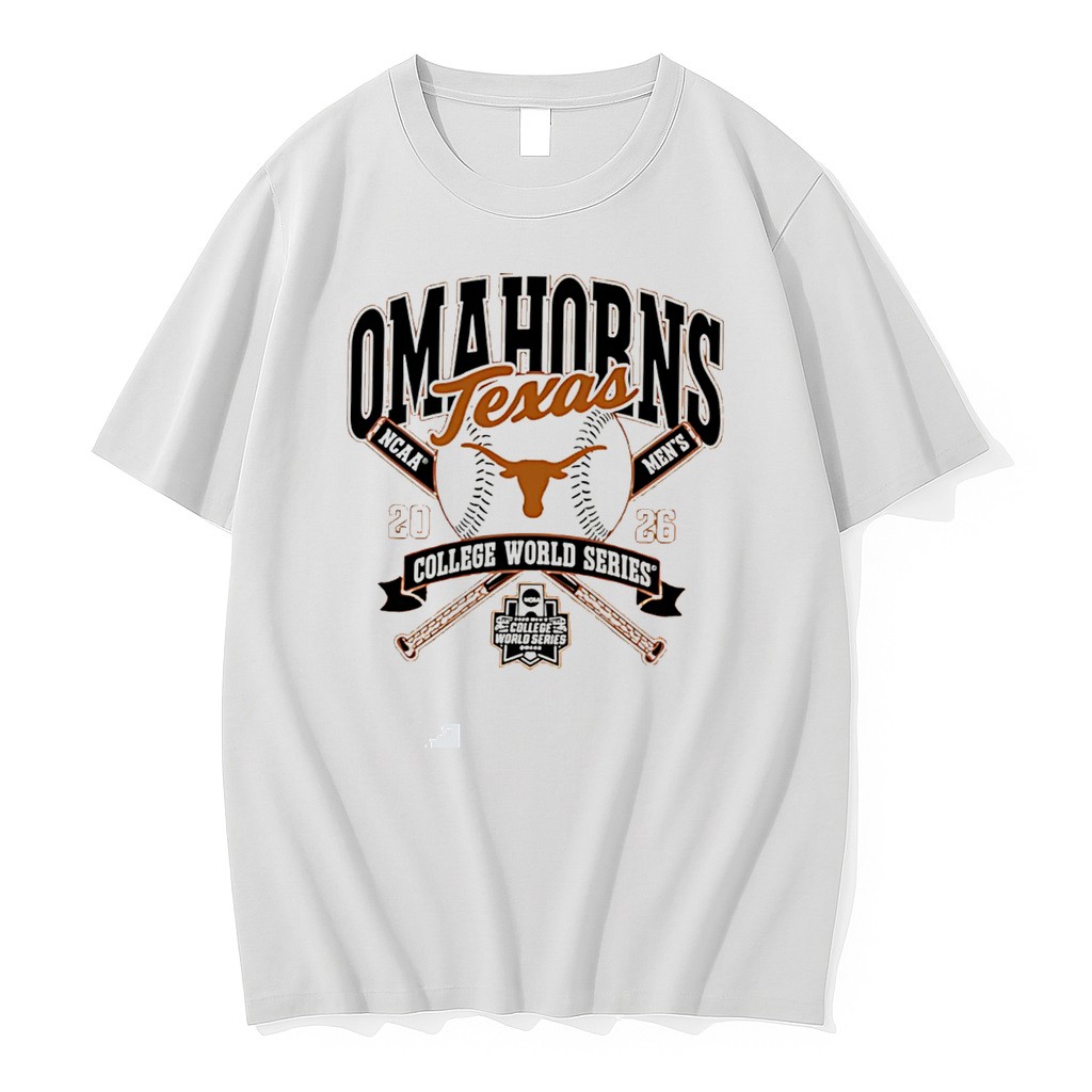 Original Texas Longhorns 2026 Baseball College World Series Omahorns Tee Tshirts