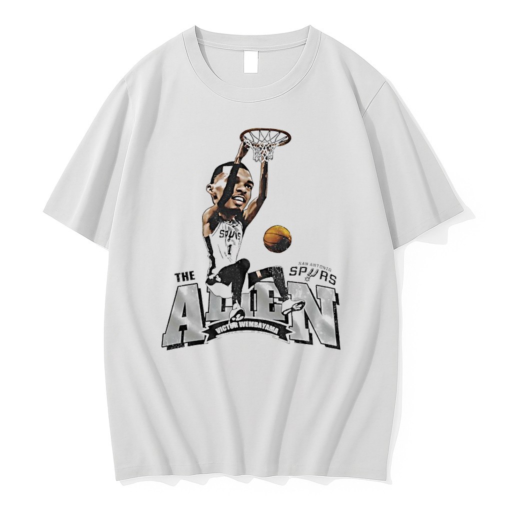 Original The Alien Victor Wembanyama 2026 Nba Finals Caricature Tshirts