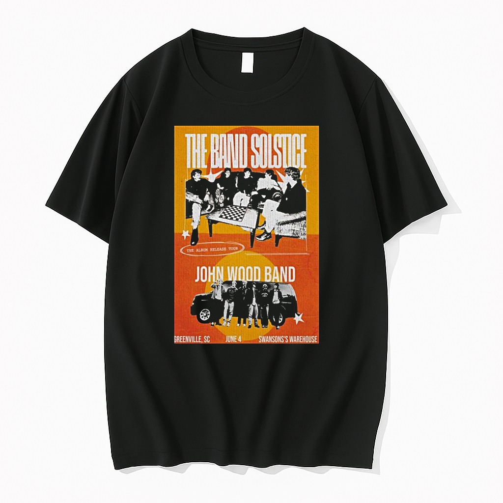 Original The Band Solstice June 4 2026 Greenville Sc 1 Tshirts