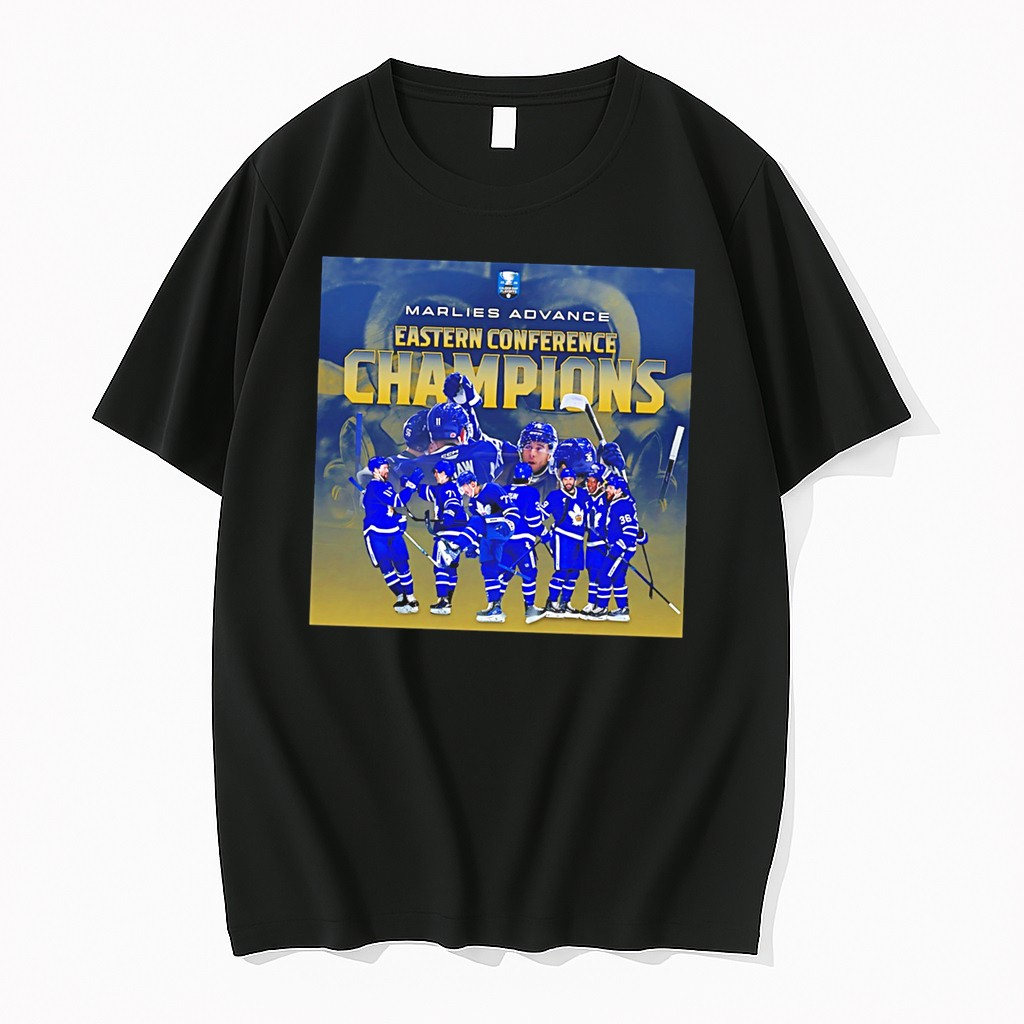Original The Toronto Marlies Advance Eastern Conference Champions Team Collage Tee Tshirts