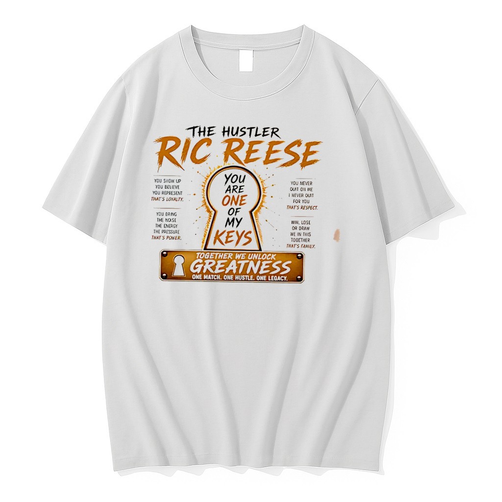 Original The Hustler Ric Reese You Are One Of My Keys Tee Tshirts