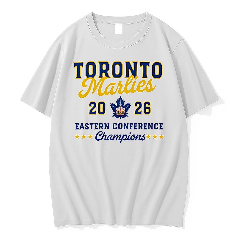Original Toronto Marlies Hockey 2026 Eastern Conference Champions Logo Tshirts