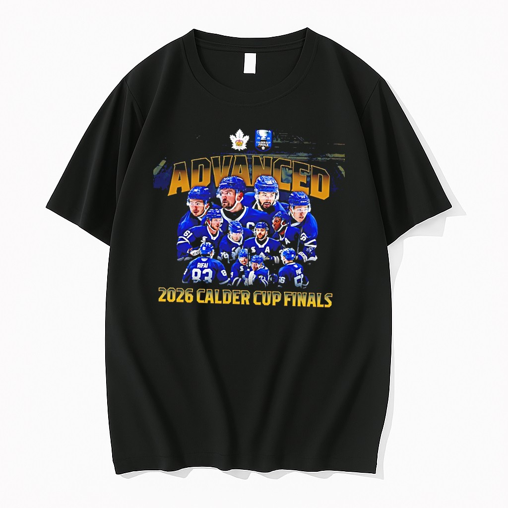 Original Toronto Marlies Advanced 2026 Calder Cup Finals Team Collage Tee Tshirts