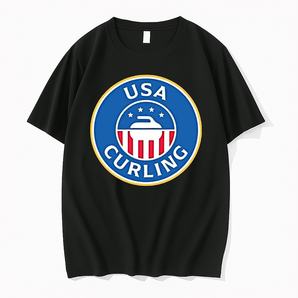 Original Usa Curling Winter Olympics Tshirts