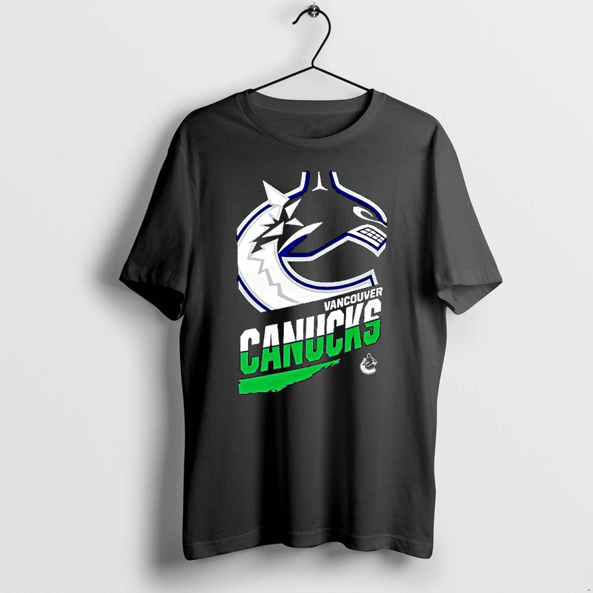 Original Vancouver Canucks Orca Logo Graphic Tshirts