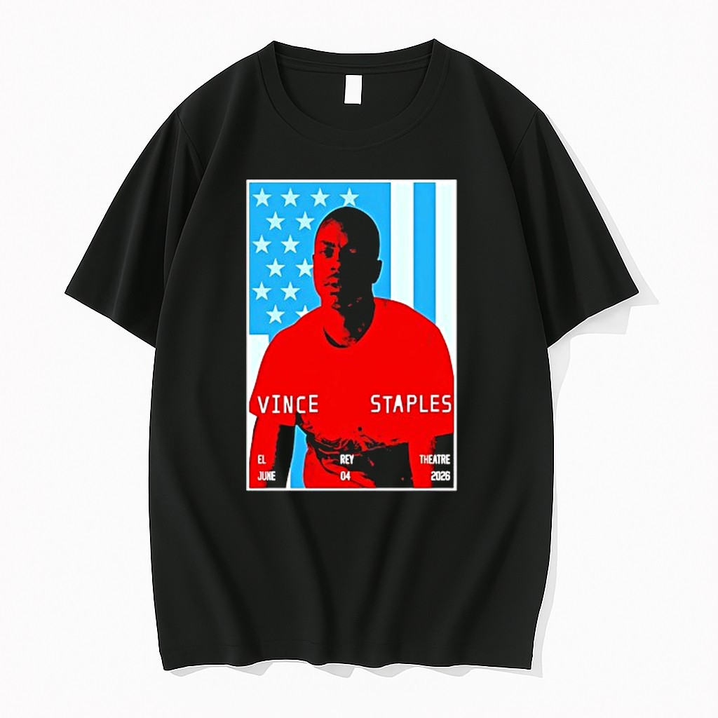 Original Vince Staples Los Angeles Ca Tour June 04 2026 Tshirts