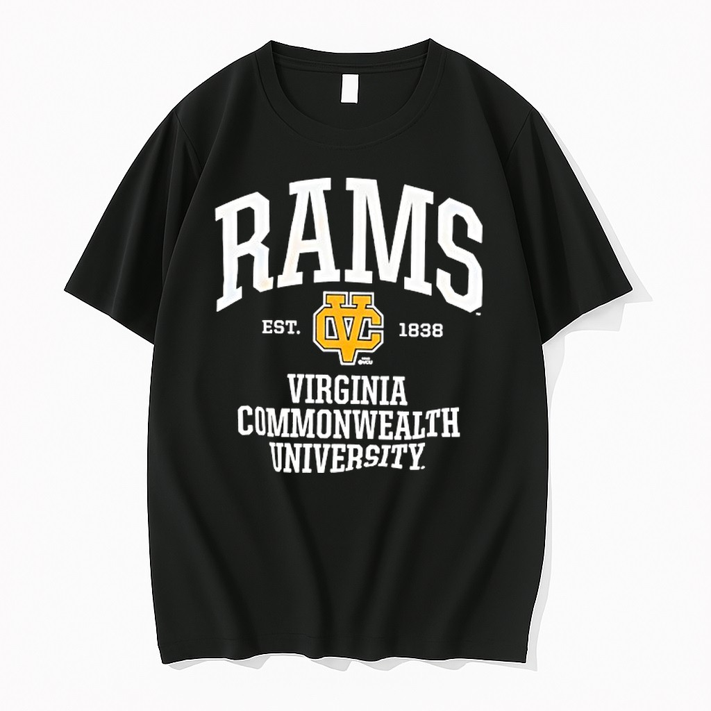 Original Virginia Commonwealth University Est 1838 Logo Tshirts