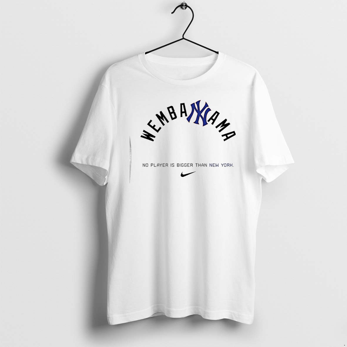Original Wembanyama No Player Is Bigger Than New York Yankees Tshirts