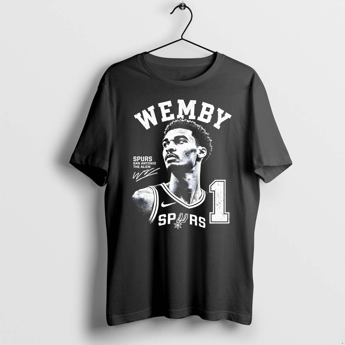 Original Wemby Victor Wembanyama San Antonio Spurs Basketball Nba Spurs San Antonio The Alien 2026 Tshirts