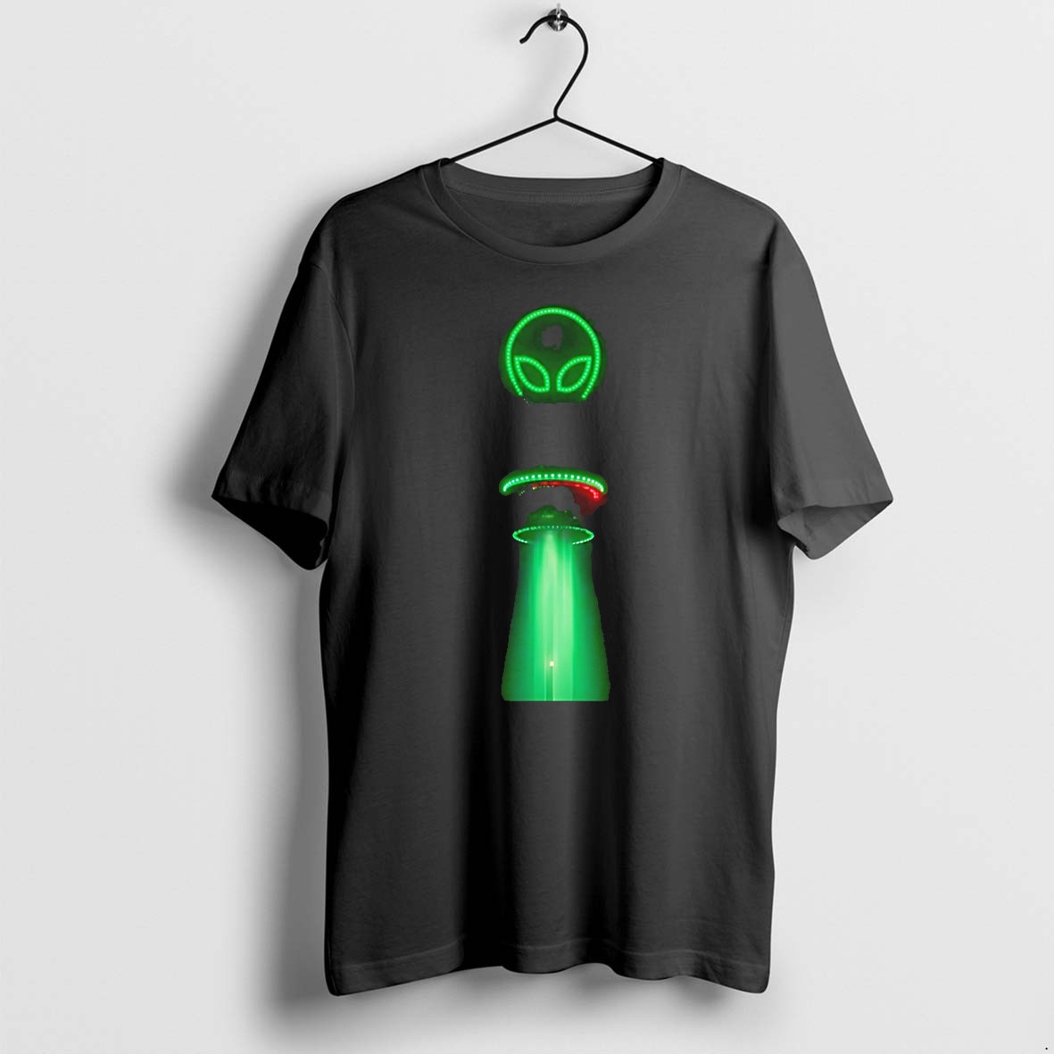 Original Wemby Wembanyama Alien Nike Logo Tower Lit Up Tshirts