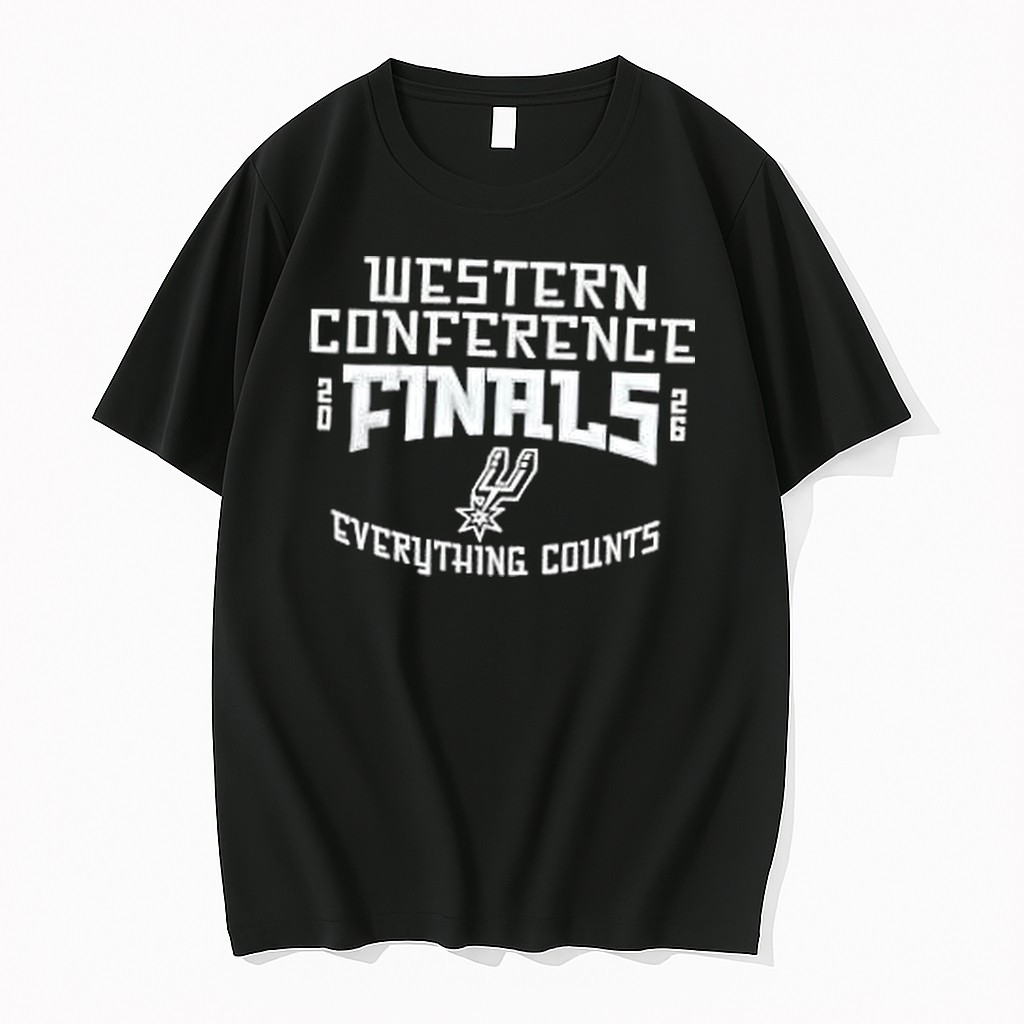 Original Western Conference Finals San Antonio Spurs Everything Counts 2026 Tshirts