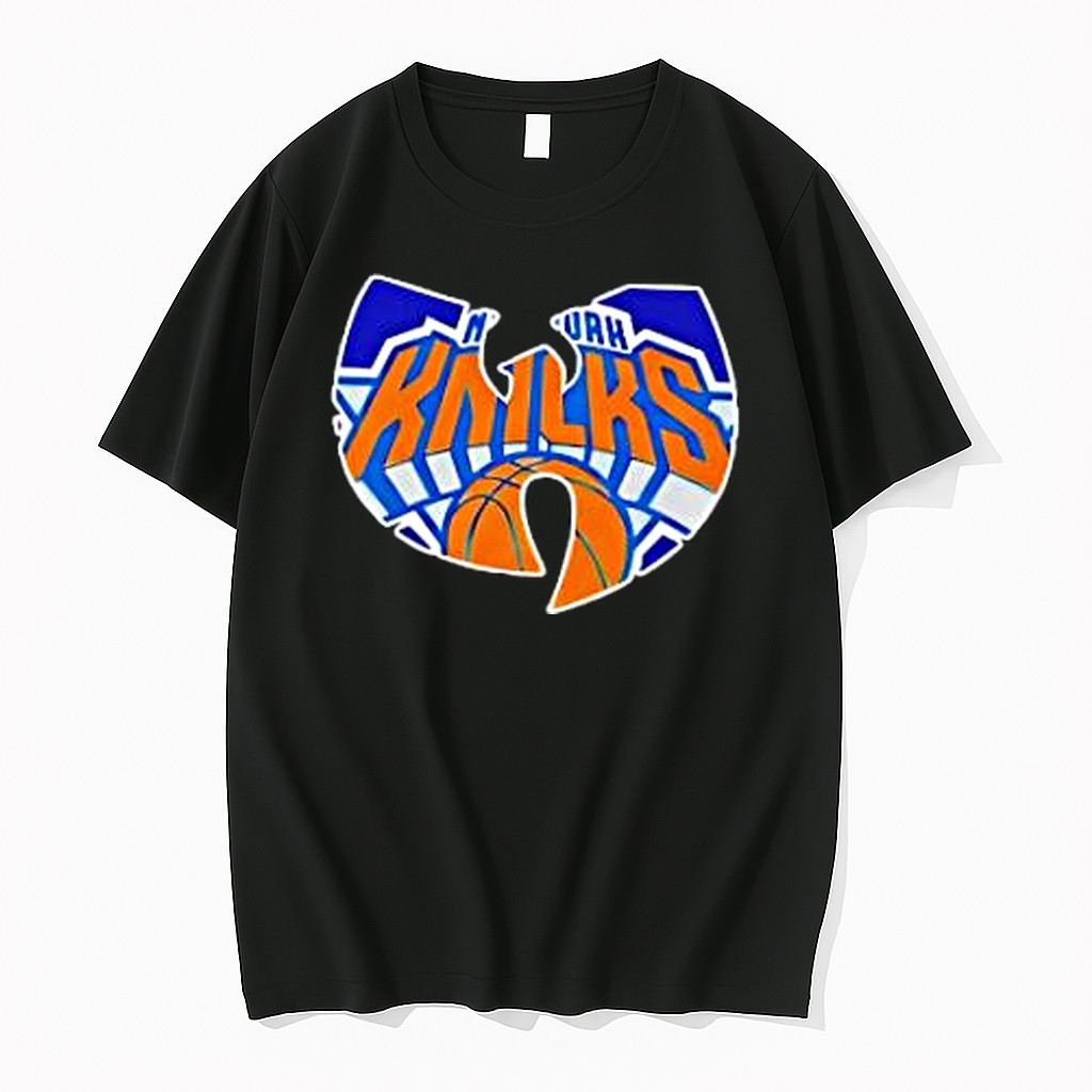 Original Wu New York Knicks Logo Parody Tshirts