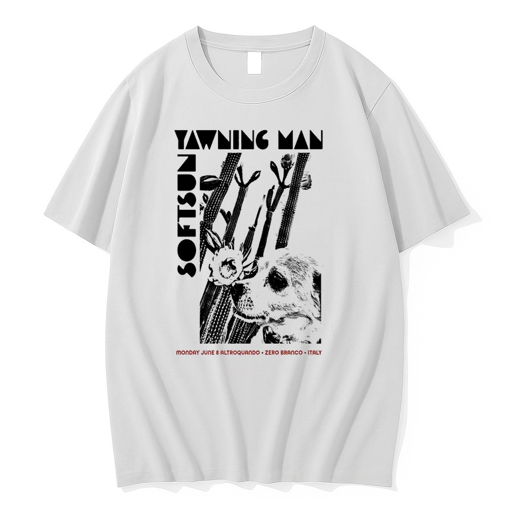 Original Yawning Man June 8 2026 In Zero Branco Italy 1 Tshirts