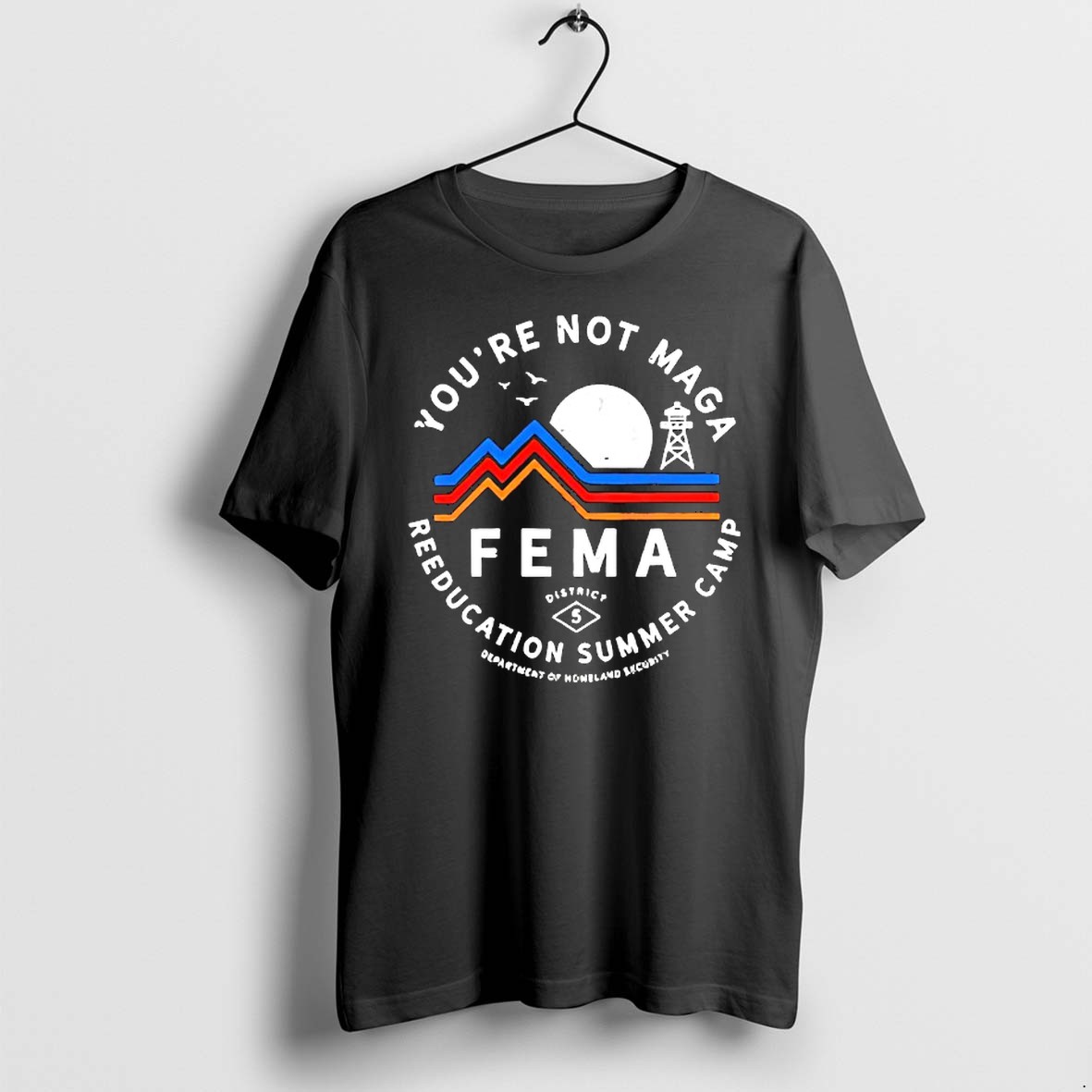 Original Youre Not Maga Reeducation Summer Camp Tshirts
