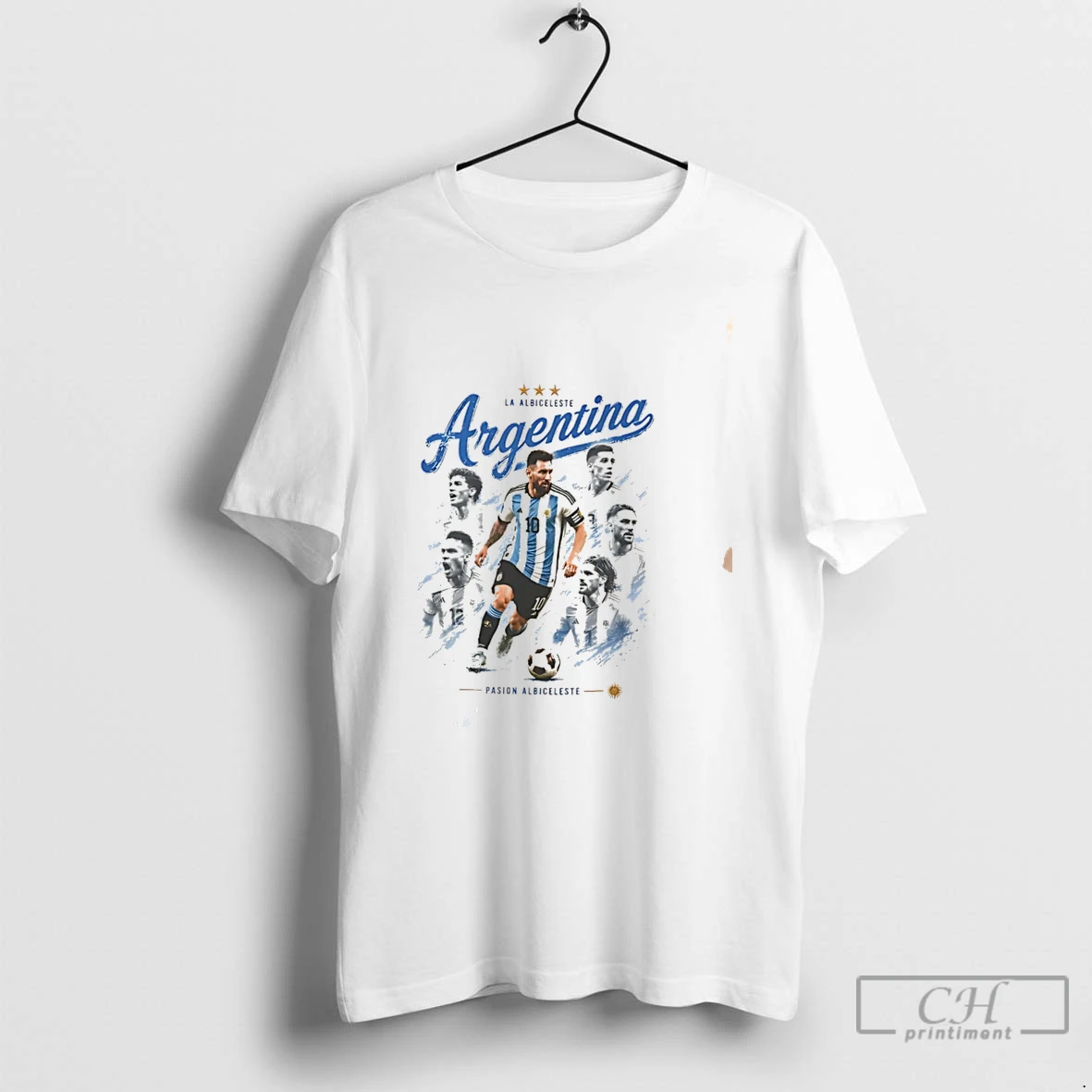 Premium Argentina World Cup Lional Messi And Teammates Graphic Tee T Shirts Sweater Hoodie