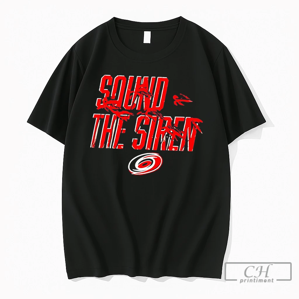 Premium Carolina Hurricanes Sound The Siren 2026 Playoffs Logo Tee T Shirts Sweater Hoodie