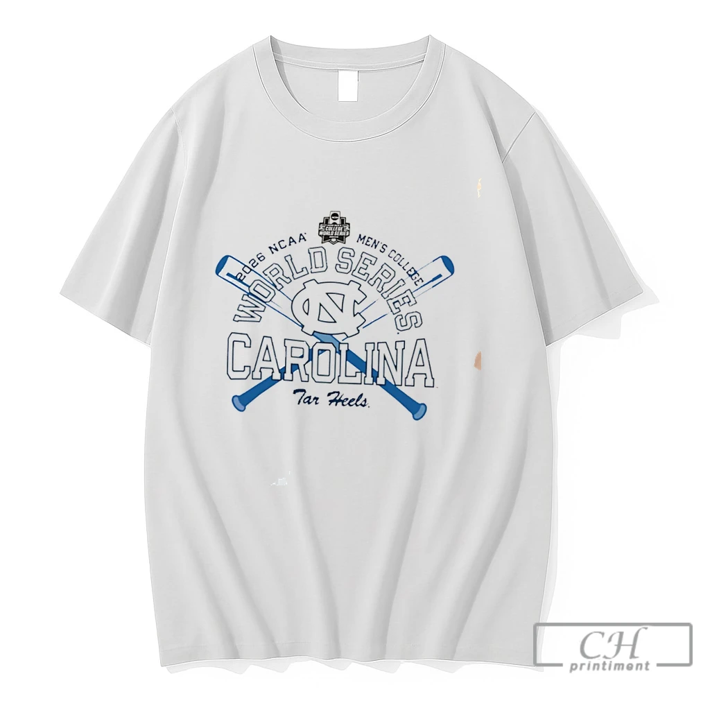 Premium Carolina Tar Heels 2026 Ncaa Mens College World Series Tee T Shirts Sweater Hoodie