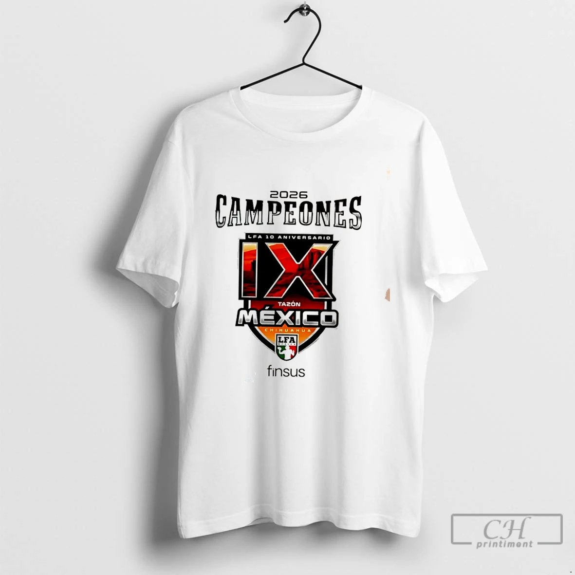 Premium Caudillos De Chihuahua Campeones Del Tazon Mexico Ix 2026 Playera Conmemo Tee T Shirts Sweater Hoodie