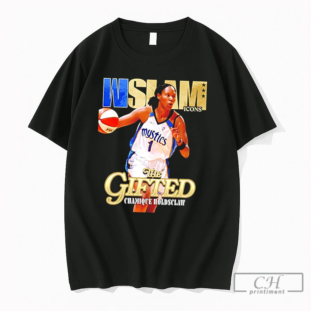 Premium Chamique Holdsclaw Mystics The Gifted Chamique Holdsclaw Tee T Shirts Sweater Hoodie