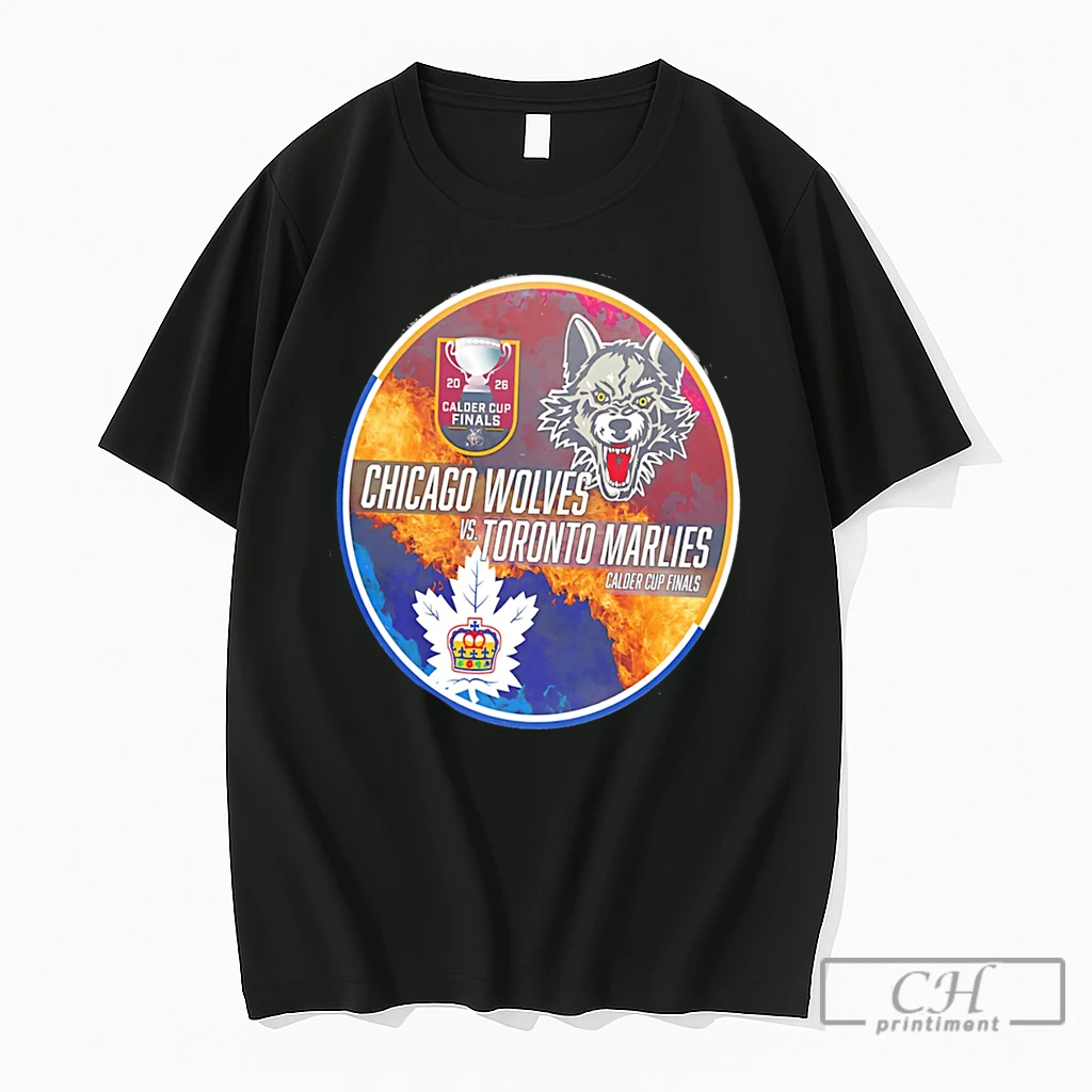 Premium Chicago Wolves Vs Toronto Marlies 2026 Calder Cup Finals Matchup Tee T Shirts Sweater Hoodie