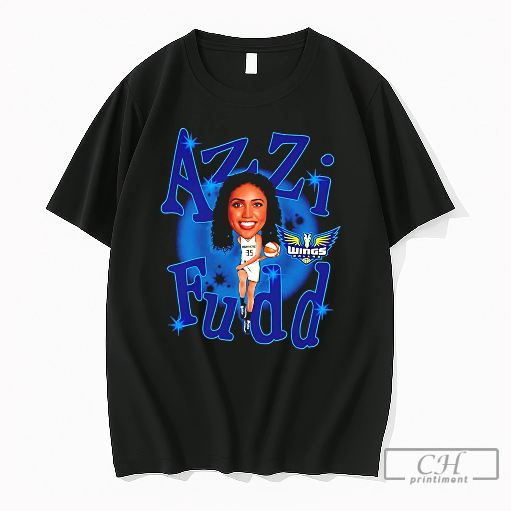 Premium Dallas Wings Azzi Fudd Player Caricature Tee T Shirts Sweater Hoodie