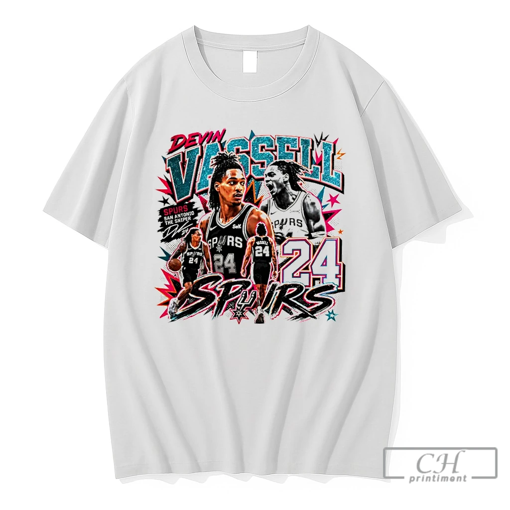 Premium Devin Vassell San Antonio Spurs Basketball Nba The Sniper Signature Graphic T Shirts Sweater Hoodie