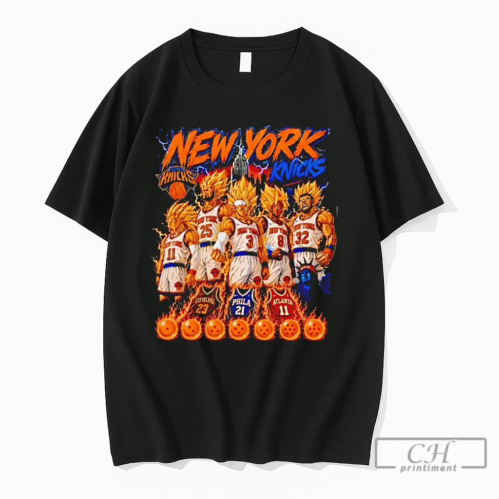 Premium Dragon Ball Z New York Knicks Basketball Cleveland Phila Atlanta Nba Game Day T Shirts Sweater Hoodie