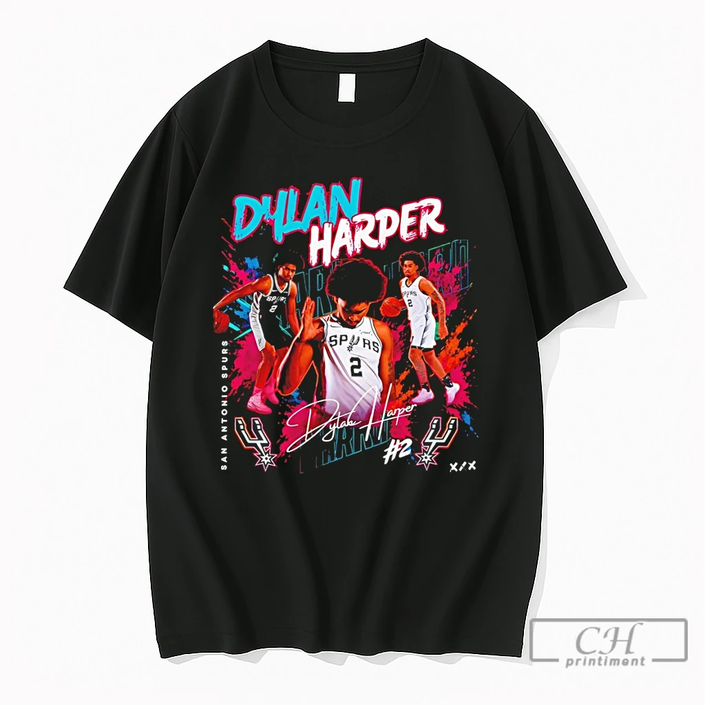 Premium Dylan Harper San Antonio Spurs Basketball Jersey Dylan Harper 2 Player Team T Shirts Sweater Hoodie