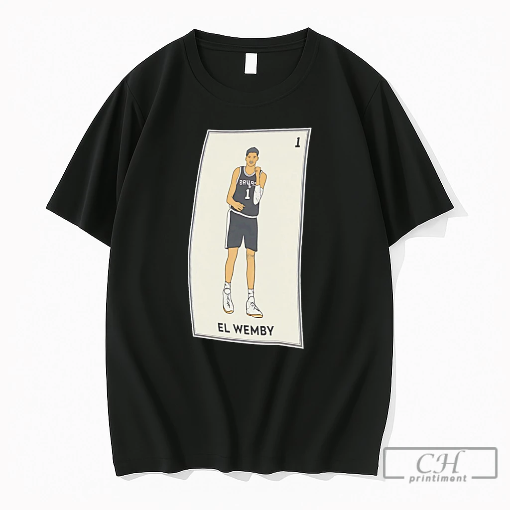 Premium El Wemby San Antonio Spurs Wembanyama Tee T Shirts Sweater Hoodie