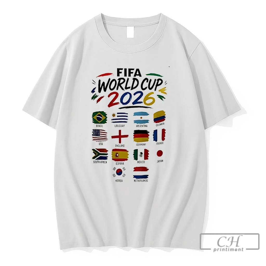 Premium Fifa World Cup 2026 International Football Teams Flags T Shirts Sweater Hoodie