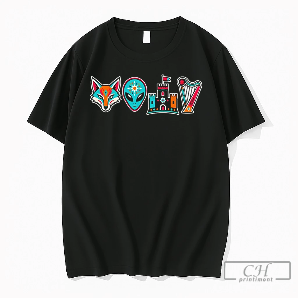 Premium Fox Alien Castle Harp San Antonio Spurs Basketball Nba Game Day 2026 T Shirts Sweater Hoodie
