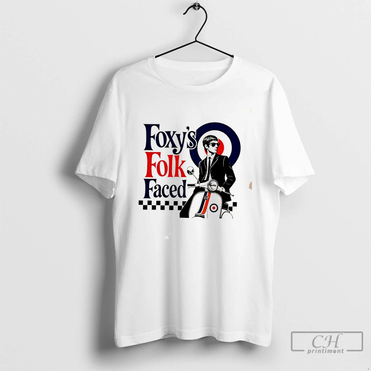 Premium Foxys Folk Faced Vintage Tee T Shirts Sweater Hoodie