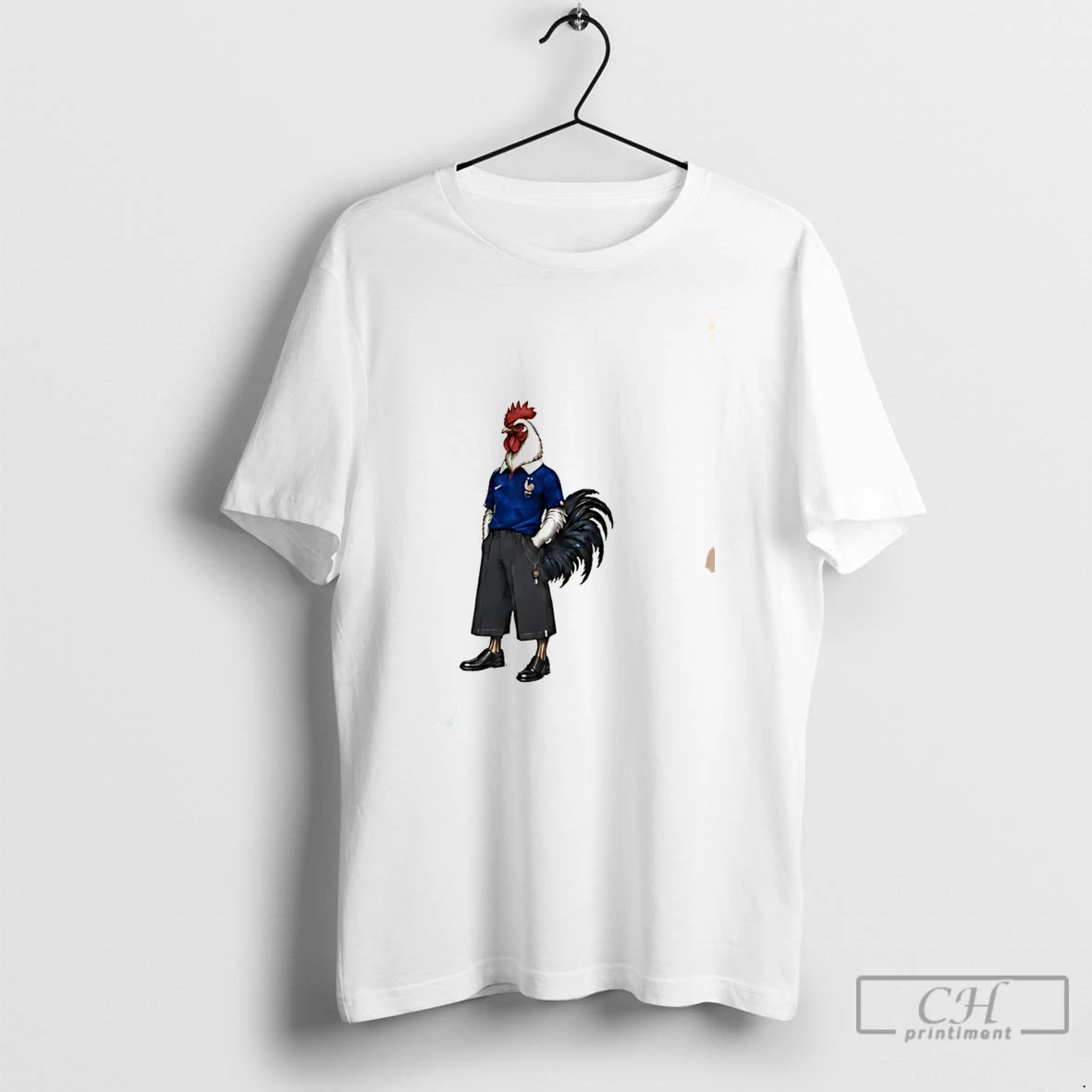 Premium France Le Coq World Cup Mascot Tee T Shirts Sweater Hoodie