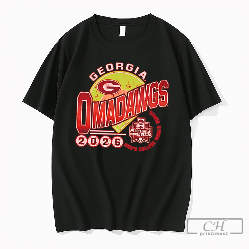 Premium Georgia Bulldogs 2026 College World Series Bound Vintage Tee T Shirts Sweater Hoodie
