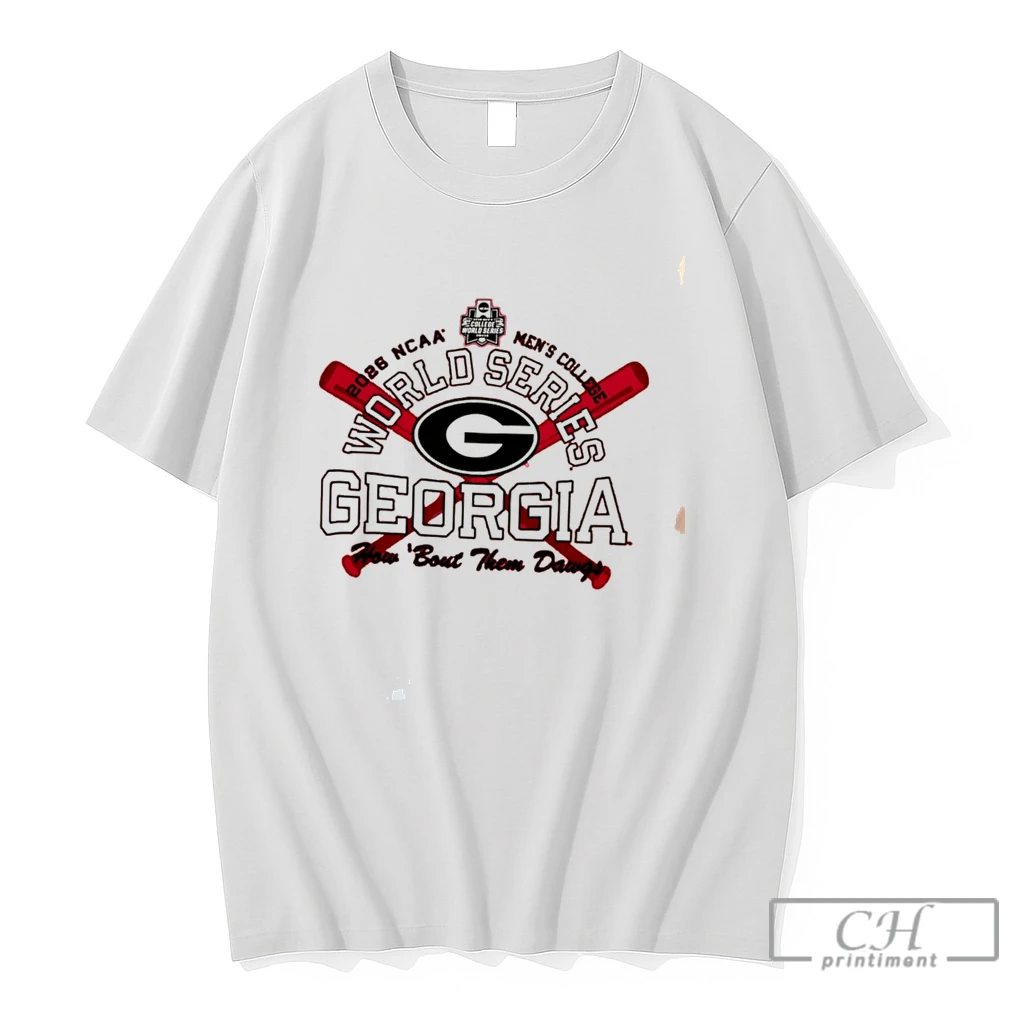 Premium Georgia Bulldogs 2026 Ncaa Mens College World Series How Bout Them Dawgs Tee T Shirts Sweater Hoodie