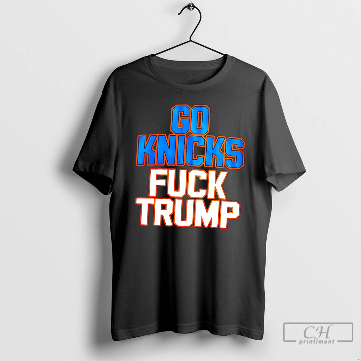Premium Go Knick S Fuck Trump Bold Basketball Finals Tee T Shirts Sweater Hoodie