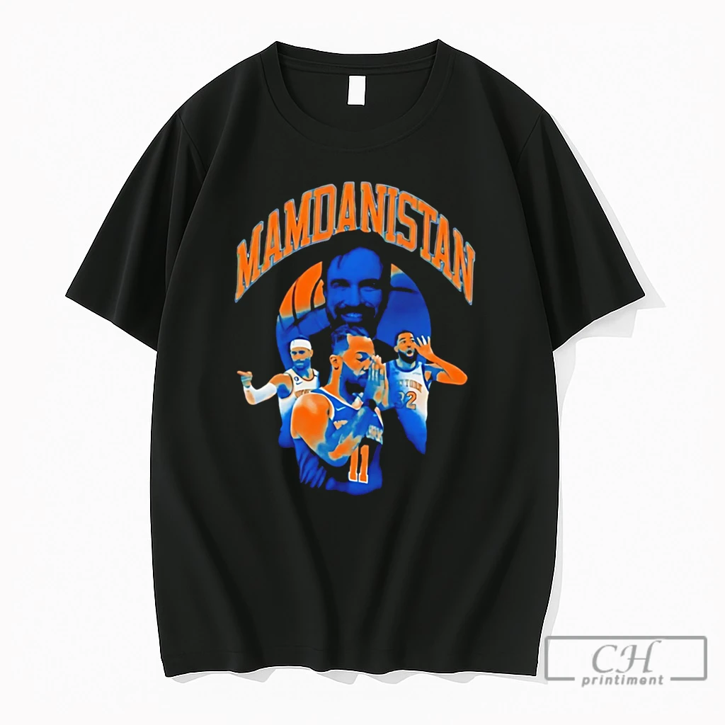 Premium Hasan Piker Mamdanistan Knicks 2026 Graphic Tee T Shirts Sweater Hoodie