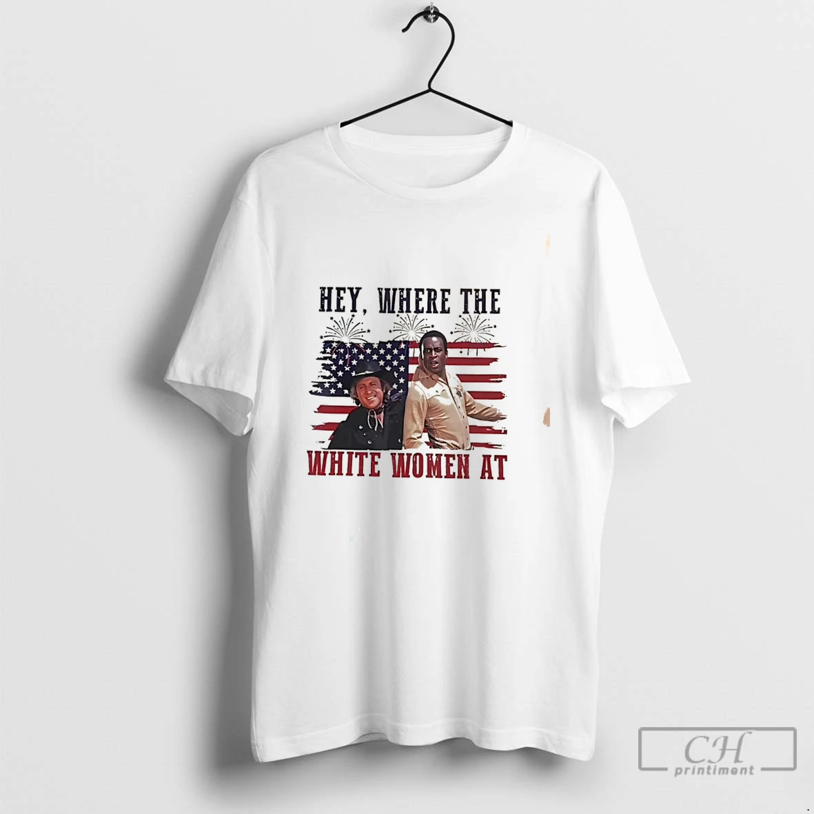 Premium Hey Where The White Women At Blazing Saddles Meme Tee T Shirts Sweater Hoodie