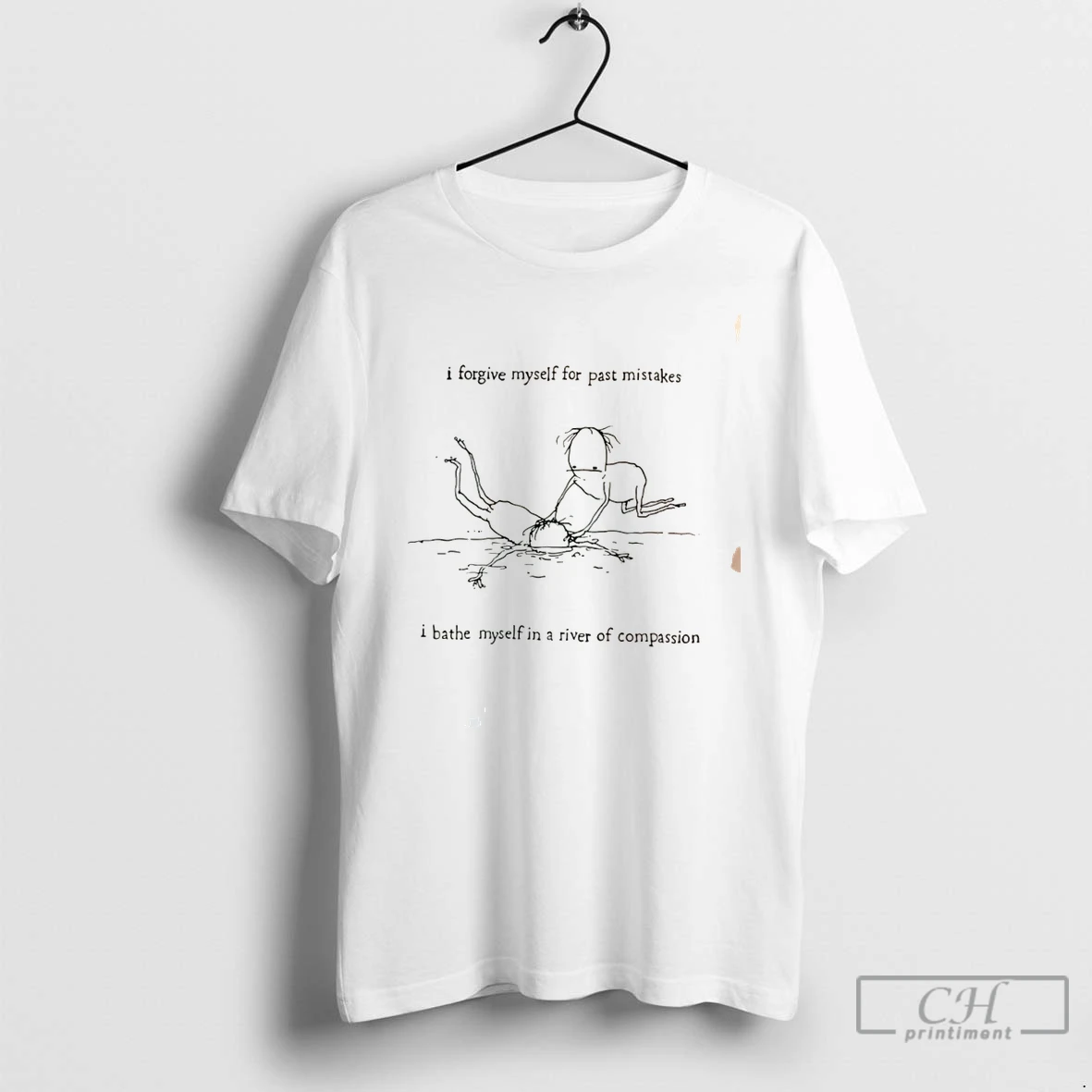 Premium I Forgive Myself For Past Mistakes I Bathe Myself In A River Of Compassion Tee T Shirts Sweater Hoodie