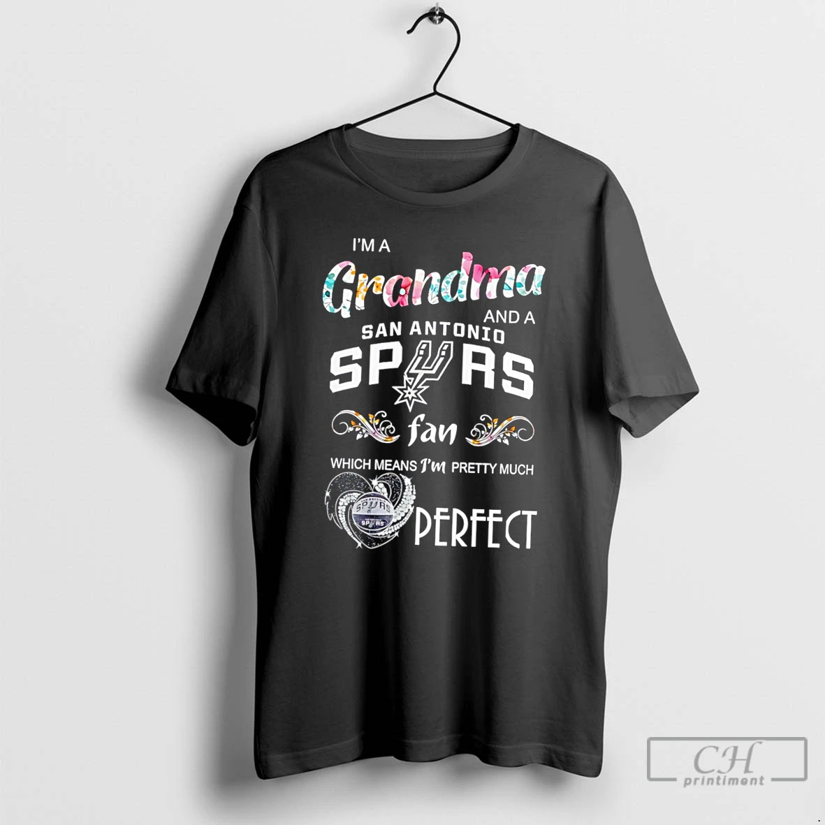 Premium Im A Grandma And A San Antonio Spurs Fan Which Means Tee T Shirts Sweater Hoodie