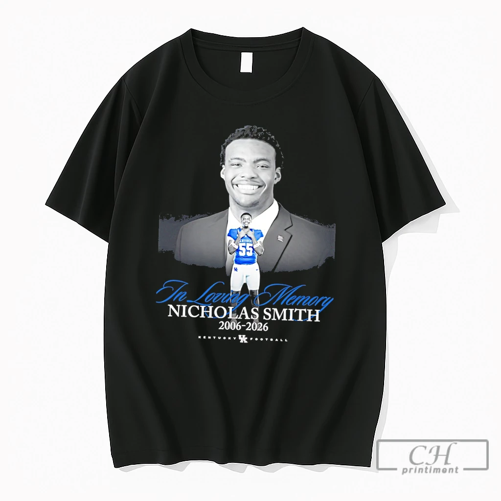 Premium In Loving Memory Of Nicholas Nic Smith University Of Kentucky Wildcats 2006 2026 Tee T Shirts Sweater Hoodie