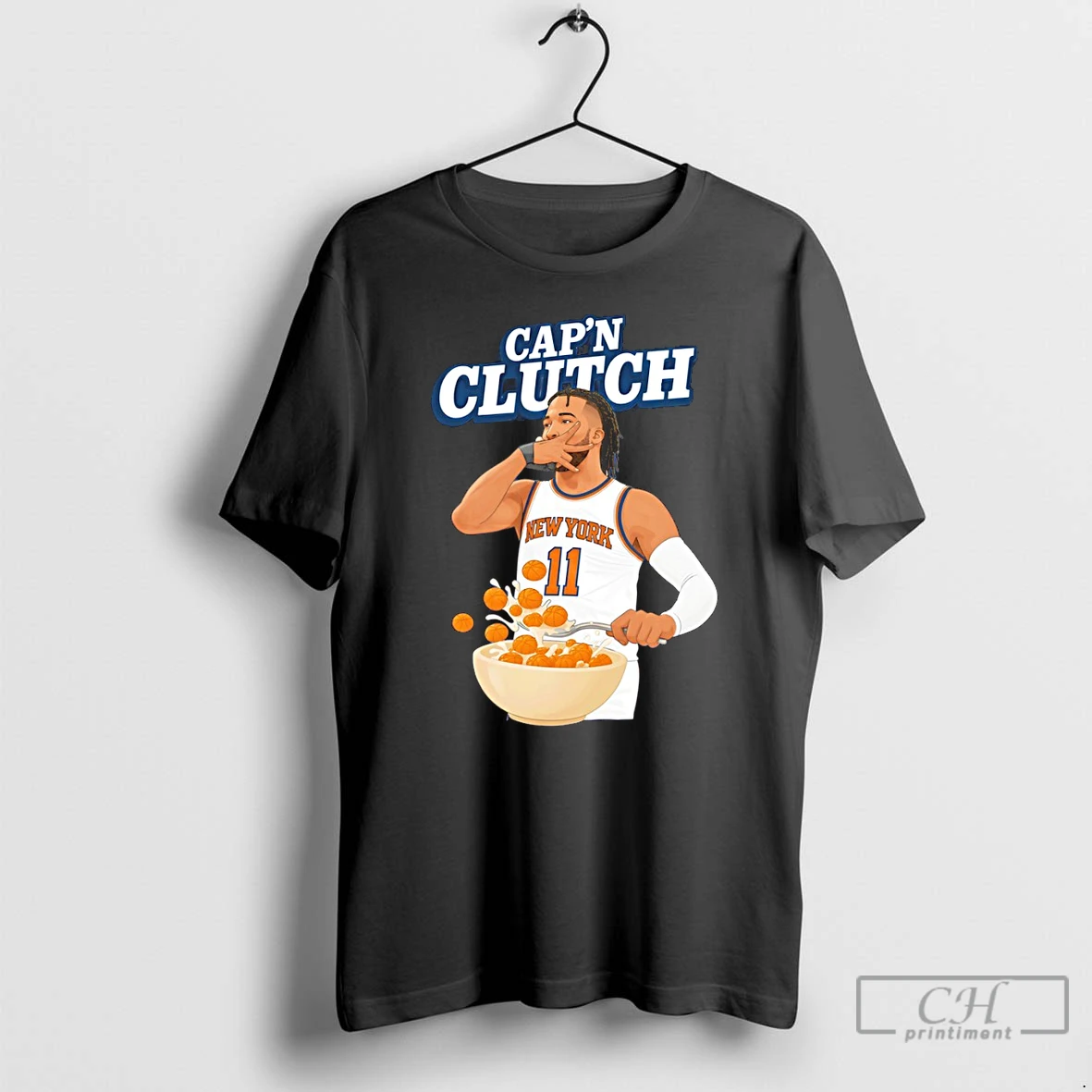 Premium Jalen Brunson 3 Point Captain Clutch New York Knicks Nba 2026 T Shirts Sweater Hoodie