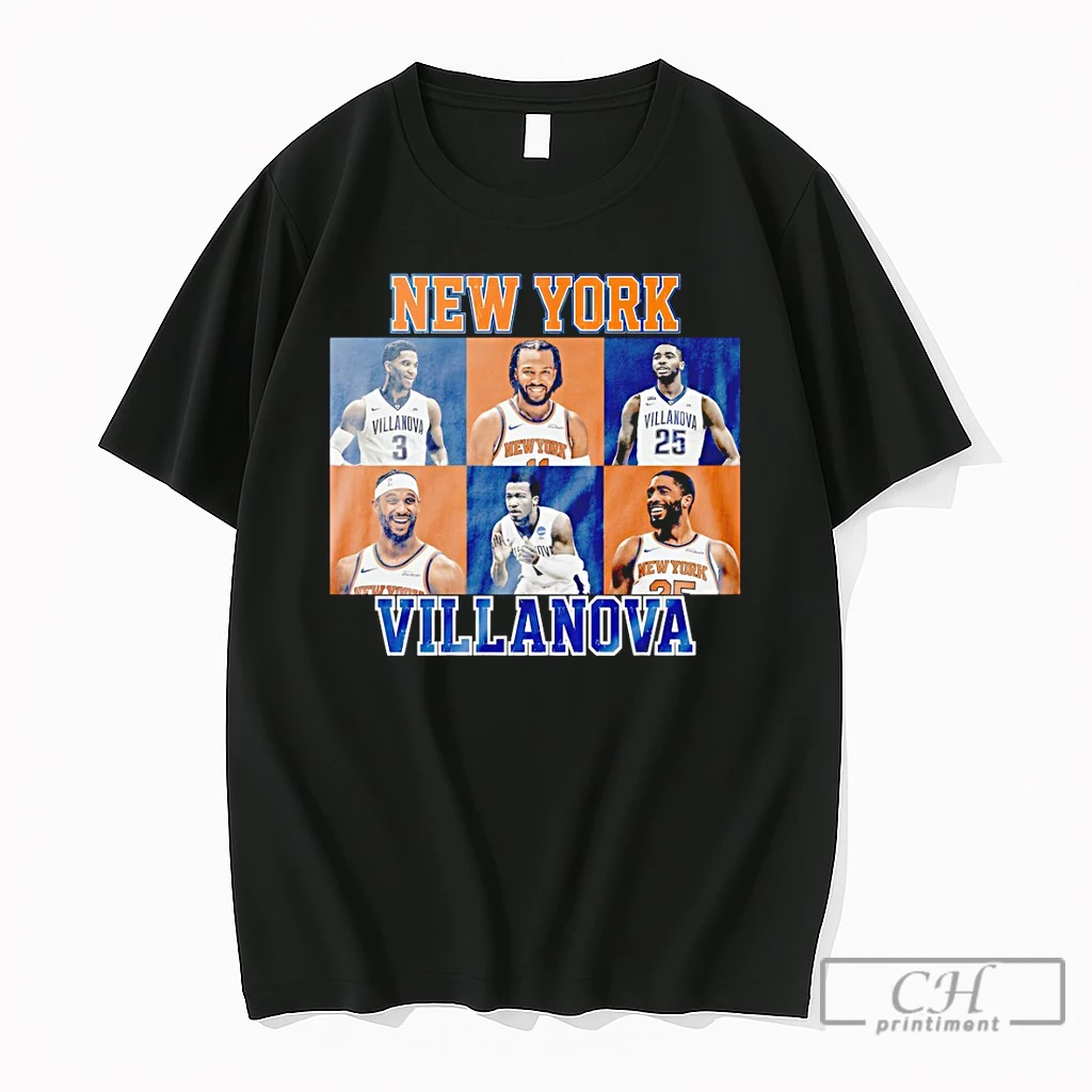 Premium Jalen Brunson Josh Hart Mikal Bridges New York Knicks Villanova Basketball Nba Graphic T Shirts Sweater Hoodie