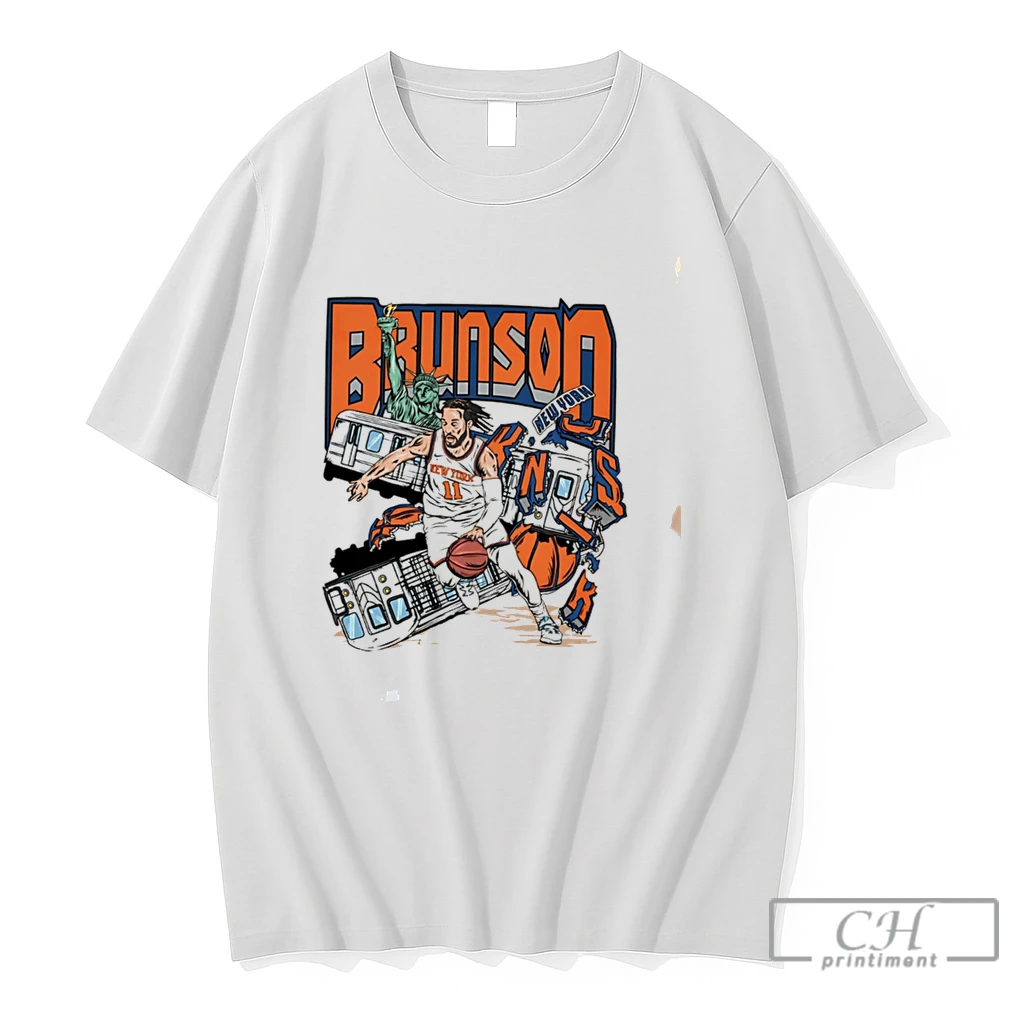Premium Jalen Brunson New York Knicks Rerelease Hand Drawn Artwork Tee T Shirts Sweater Hoodie
