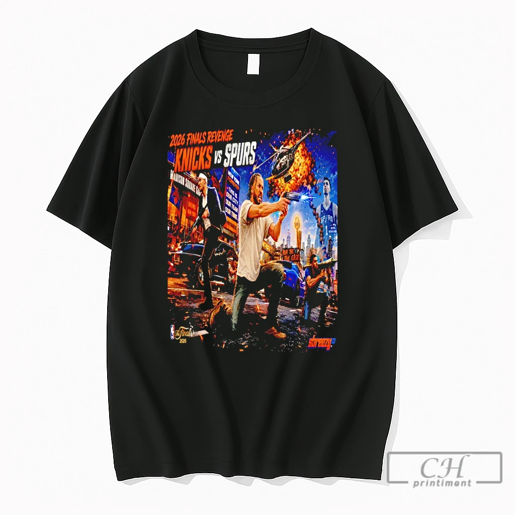 Premium Jalen Brunson Vs Wemby Breezy New York Knicks Vs San Antonio Spurs Basketball Nba Finals 2026 T Shirts Sweater Hoodie