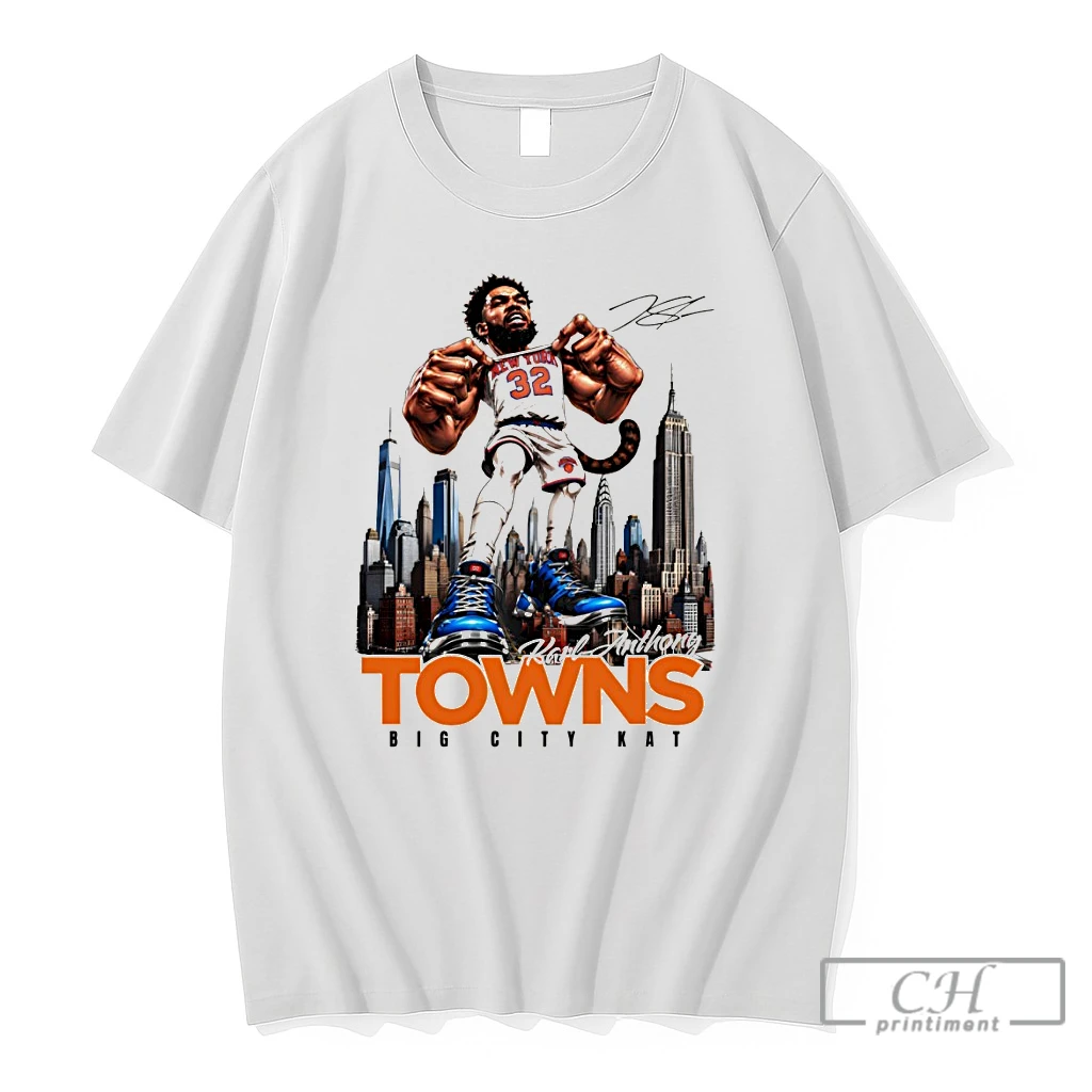 Premium Karl Anthony Towns Big City New York Knicks Basketball Nba 2026 Signature T Shirts Sweater Hoodie