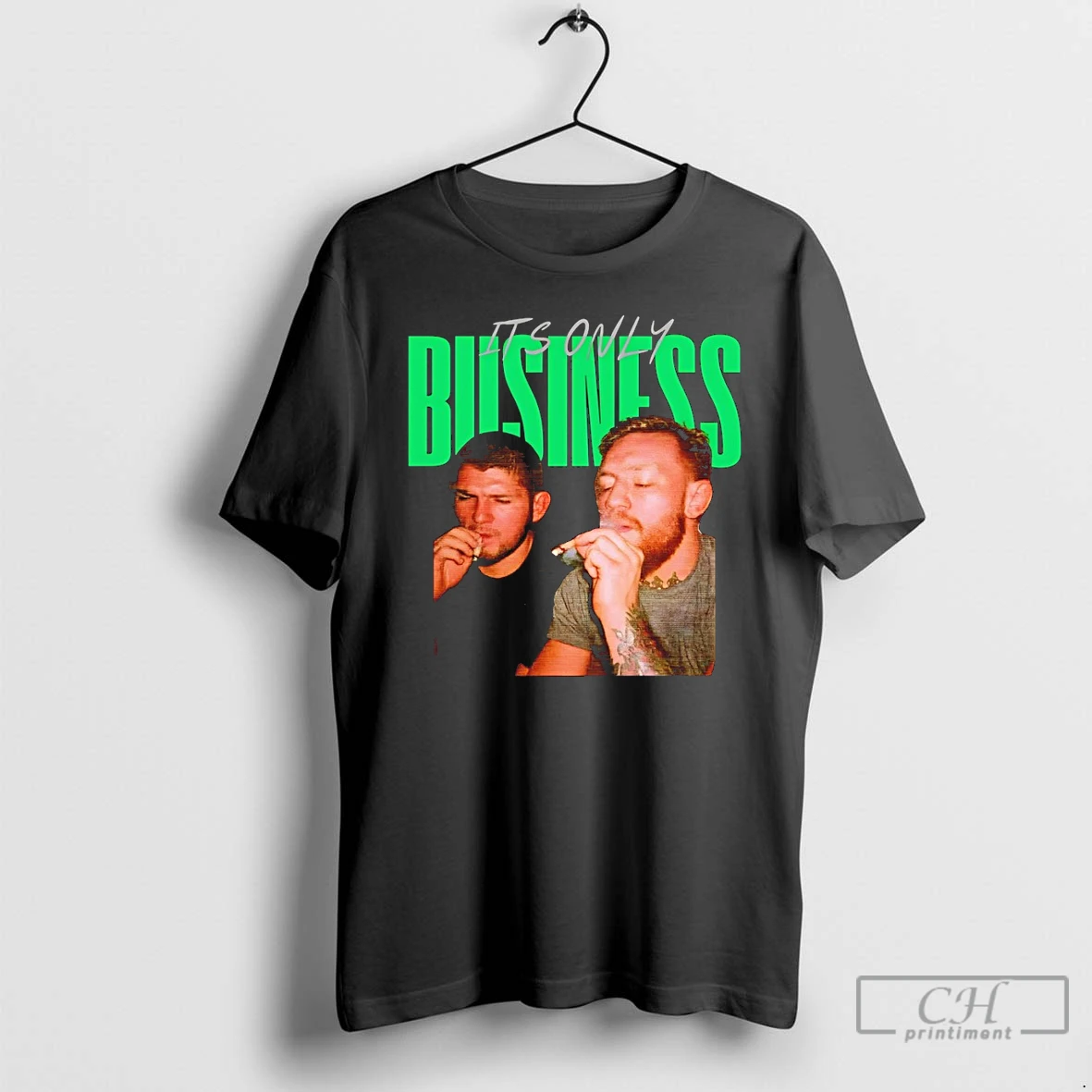 Premium Khabib Conor Smoking Buddies Ufc Its Only Business T Shirts Sweater Hoodie