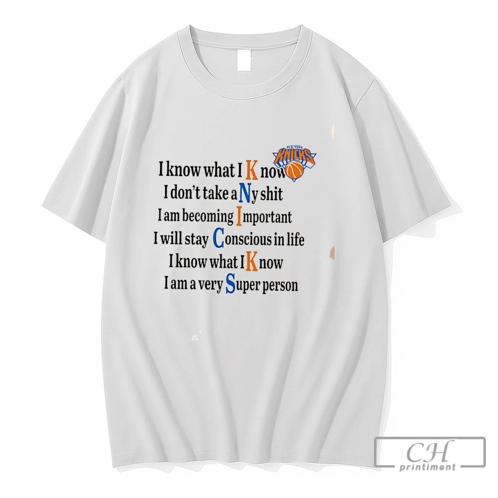Premium Knicks I Know What I Know 2026 Nba Finals Tee T Shirts Sweater Hoodie