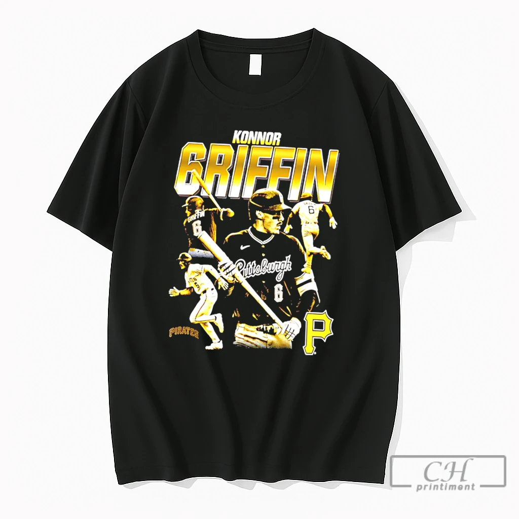 Premium Konnor Griffin Pittsburgh Player Graphic Tee T Shirts Sweater Hoodie