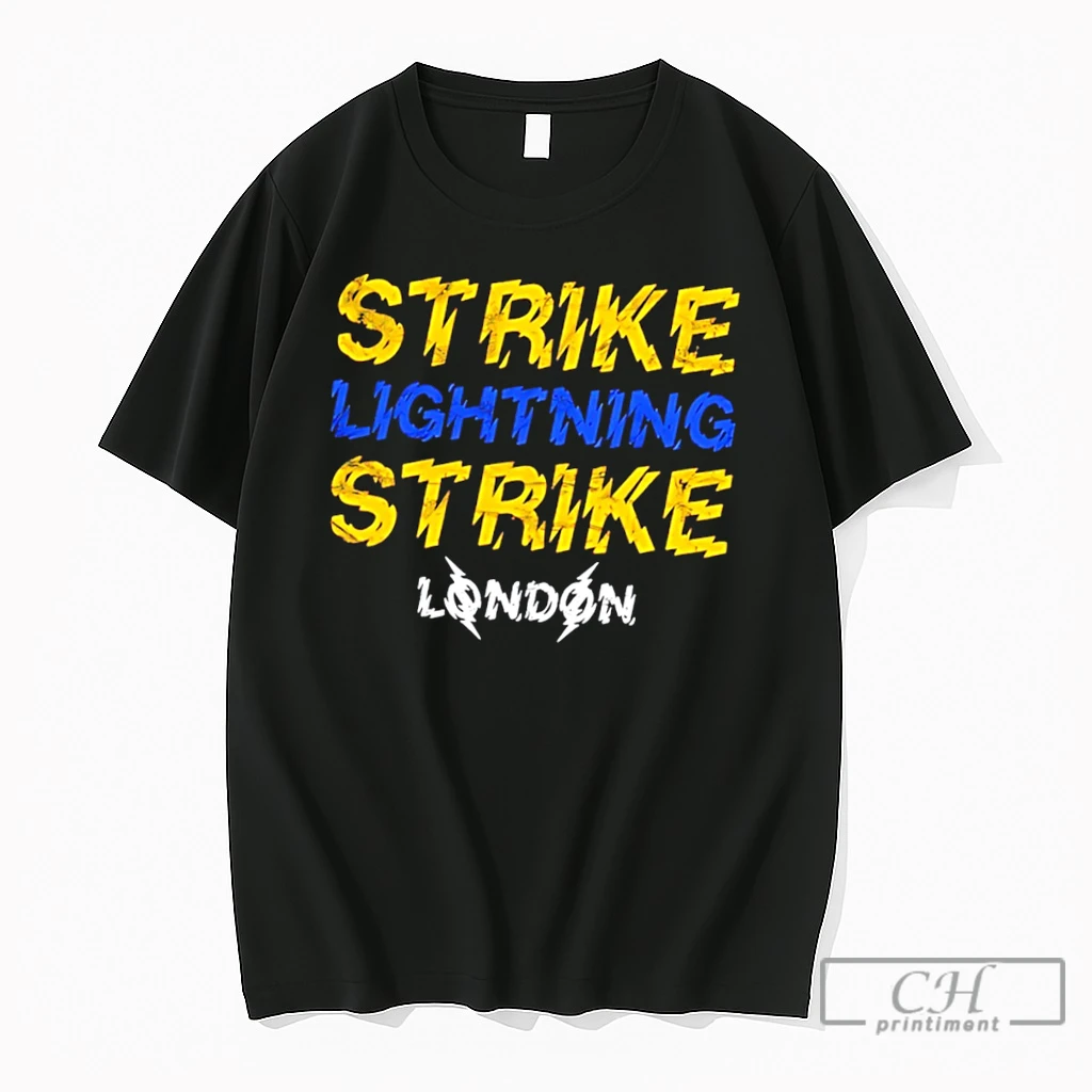 Premium London Lightning Strike Lightning Strike London Tee T Shirts Sweater Hoodie